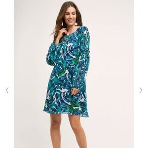 Anthropologie Chloe Oliver Floral Dress